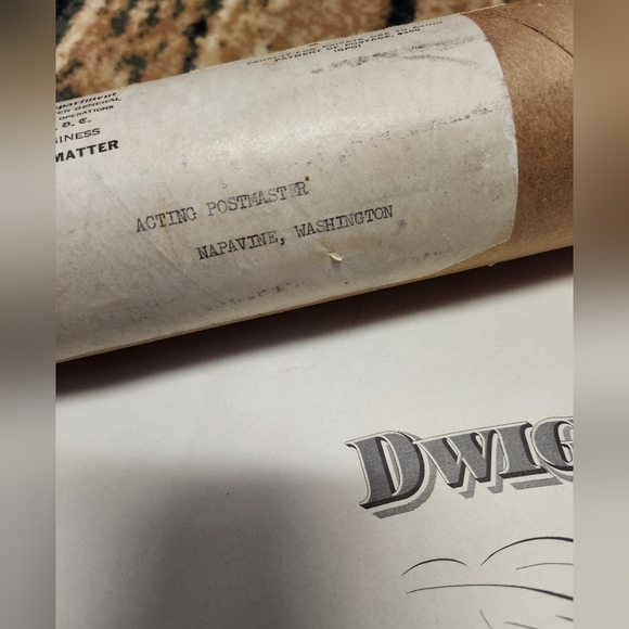 Authentic certificate 1954 - Picture 5 of 10